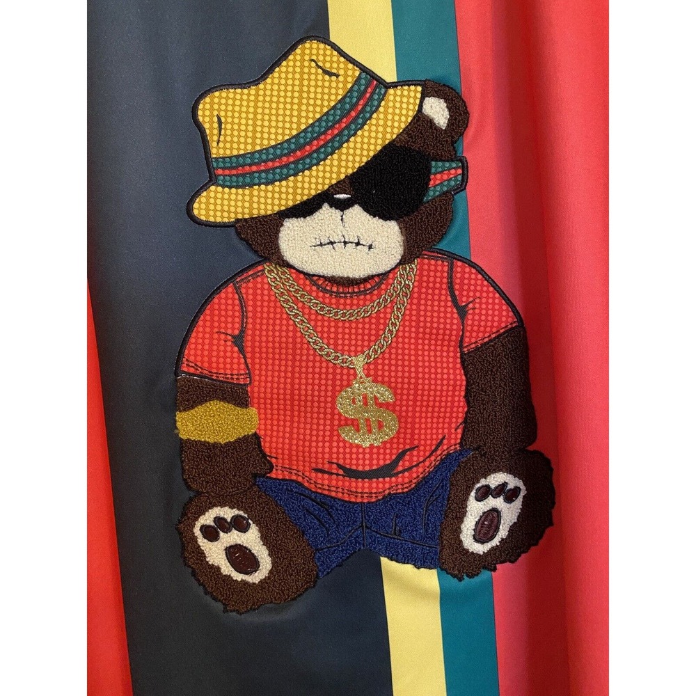 Odd Culture men's Rapper Bear Tee Shirt size 2XL Multicolor Colorblocking